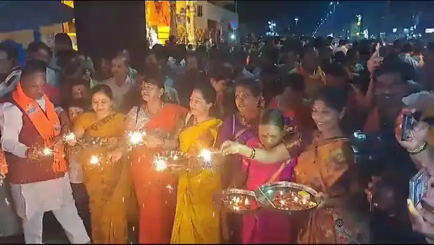 #jaisriram , shivamogga ramostava ram mandir celebration in shivamogga