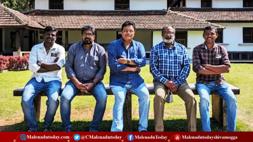 Noted actor Saikumar visited Rashtrakavi Kuvempu's Kavisaila in Thirthahalli