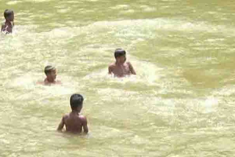 A swimming pool that has never been emptied in history!