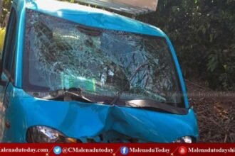 ಕಾರ್ಕಳದಿಂದ ಸಾಗರಕ್ಕೆ ಹೋಗುತ್ತಿದ್ದಾಗ  ತೀರ್ಥಹಳ್ಳಿಯಲ್ಲಿ ವಾಹನ ಡಿಕ್ಕಿ, ಚಿಕ್ಕಮಗಳೂರು ಡ್ಯೂಟಿಯಲ್ಲಿದ್ದ ಎಎನ್​ಎಫ್ ಸಿಬ್ಬಂದಿ, ಗಾಯ