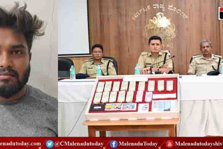 Shivamogga police /  ಆನ್​ಲೈನ್​ ಕ್ರಿಕೆಟ್​ ಬೆಟ್ಟಿಂಗ್​ ಅಡ್ಡೆ ಮೇಲೆ ಶಿವಮೊಗ್ಗ ಪೊಲೀಸರ ರೇಡ್ ! ಹೊಸಮನೆ ಸತೀಶ್​ ಸೇರಿ ಮೂವರ ಅರೆಸ್ಟ್​! 25 ಲಕ್ಷ ರೂಪಾಯಿ ಸೀಜ್​