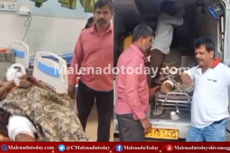 ಶಿವಮೊಗ್ಗ ಜಿಲ್ಲೆ ಸಾಗರ ತಾಲ್ಲೂಕಿನ ಹೆನ್ನಿ ಗ್ರಾಮದಲ್ಲಿ ಕರಡಿ ದಾಳಿ!