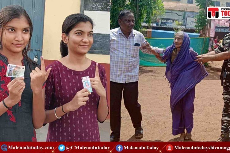 3 ಗಂಟೆಗೆ ಸಿಕ್ಕ ಶಿವಮೊಗ್ಗ ಜಿಲ್ಲೆಯ ಮತದಾನ ಪರ್ಸಂಟೇಜ್ ಎಷ್ಟು ಗೊತ್ತಾ?