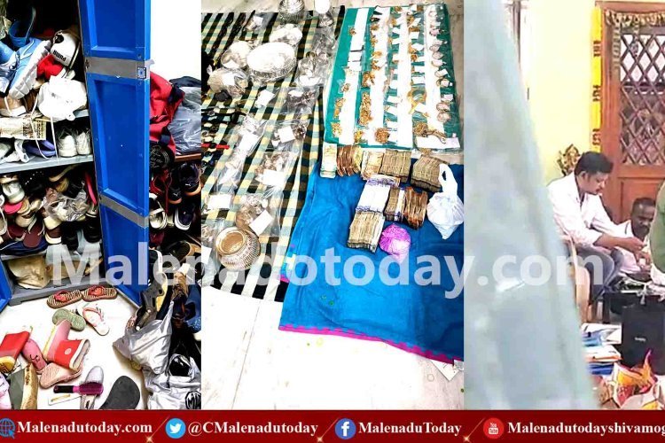 ಲೋಕಾಯುಕ್ತ ರೇಡ್ / 8 ಕಡೆಗಳಲ್ಲಿ ದಾಳಿ , 3.5 ಕೆಜಿ ಚಿನ್ನ 300 ಜೊತೆ ಶೂ ಸೇರಿದಂತೆ ಆಸ್ತಿಪತ್ರಗಳು ಪತ್ತೆ! ಪೂರ್ತಿ ವಿವರ ಓದಿ