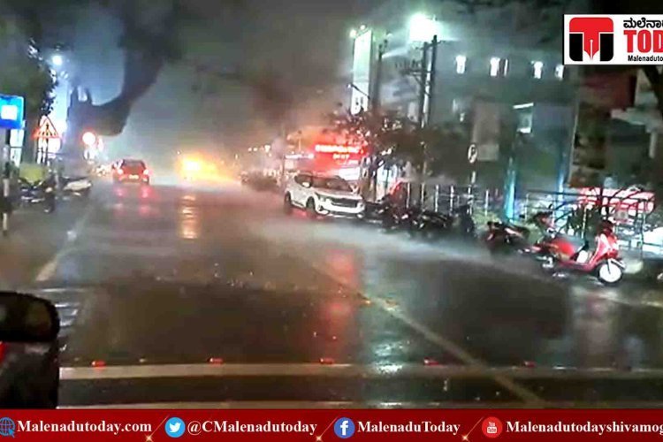 havamana varadi in kannada today, ಶಿವಮೊಗ್ಗದಲ್ಲಿ ನಿನ್ನೆ ರಾತ್ರಿ ಜೋರು ಮಳೆ! ಇವತ್ತು ಇದೆ  ಭಾರೀ ಮಳೆ ,ಬಿರುಗಾಳಿ!