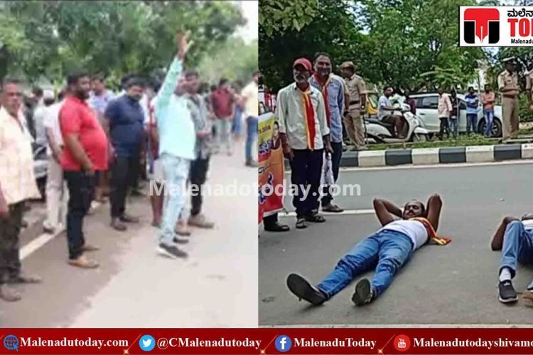 ಬೇಕೇ ಬೇಕು ಎಣ್ಣೆ ಅಂಗಡಿ ಬೇಕು!-ಬೇಡವೇ ಬೇಡ ಲಿಕ್ಕರ್ ಶಾಪ್ ಬೇಡ ! ಏನಿದು  ಡಬ್ಬಲ್​ ರೋಡ್​​ನಲ್ಲಿ ಡಬ್ಬಲ್ ಪ್ರತಿಭಟನೆ