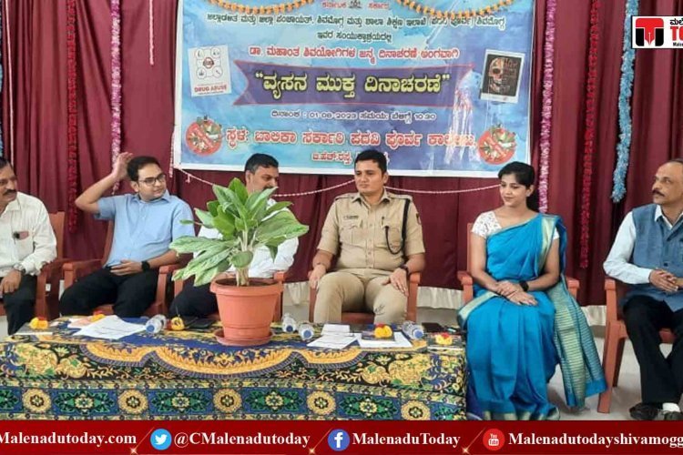 ವಿದ್ಯಾರ್ಥಿಗಳಿಗೆ ನಾಲ್ಕು ಪ್ರಮುಖ ಸಲಹೆ ನೀಡಿದ ಎಸ್​ಪಿ ಮಿಥುನ್​ ಕುಮಾರ್!