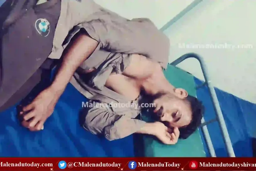 ರಸ್ತೆ ದಾಟುತ್ತಿದ್ದ ಯುವಕನ ಮೇಲೆ ಕಾರು-ಜೀಪ್​ನಲ್ಲಿ ಬಂದವರಿಂದ ಹಲ್ಲೆ! ಏನಿದು ತೀರ್ಥಹಳ್ಳಿಯಲ್ಲಿ ಘಟನೆ!