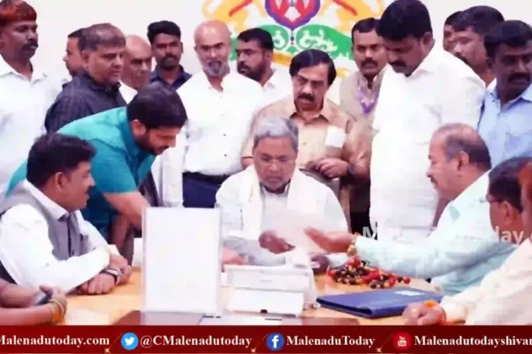 ಸಿಎಂ ಸಿದ್ದರಾಮಯ್ಯರನ್ನ ಭೇಟಿಯಾದ ಶಿವಮೊಗ್ಗ ಪಾಲಿಕೆ ಸದಸ್ಯರು ಮತ್ತು MLA ಚನ್ನಬಸಪ್ಪ ! ಕಾರಣವೇನು ಗೊತ್ತಾ?