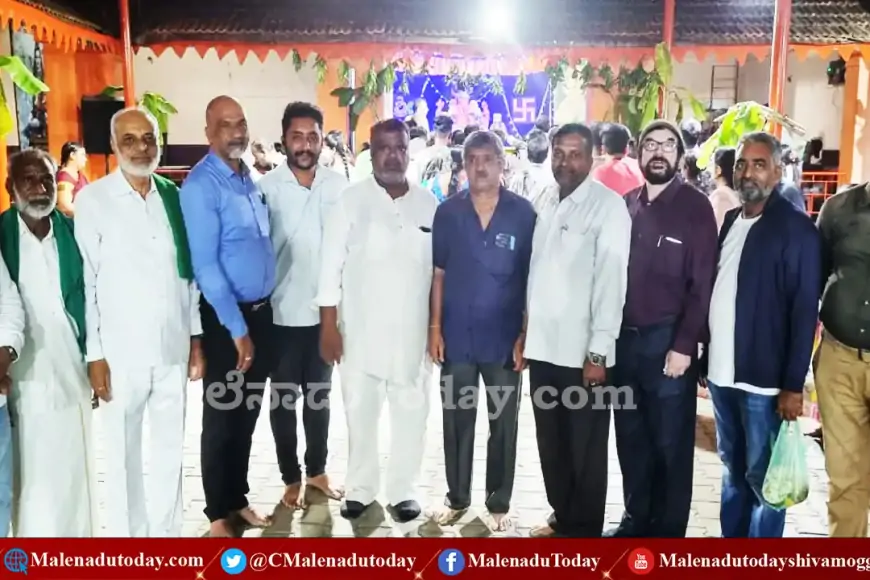 ಹಿಂದೂ ಮಹಾಸಭಾ ಗಣಪತಿಗೆ ಸರ್ವಧರ್ಮ ‘ಸೌಹಾರ್ದ’ ಹೂವಿನ ಹಾರ!