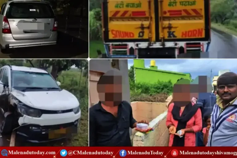 ನೈಸಾಗಿ ಪಾಲಿಶ್ ಹಾಕ್ತಿನಿ ಅಂತ ಬಂದವ ತಗ್ಲಾಕ್ಕೊಂಡ/ ಕಾರಿಗೆ ಲಾರಿ ಡಿಕ್ಕಿ/ KSRTC  ಬಸ್​ ಚಾಲಕನಿಗೆ ಇನ್ನೋವ್ಹಾ ಡ್ರೈವರ್ ಆವಾಜ್ TODAY ಸುದ್ದಿ