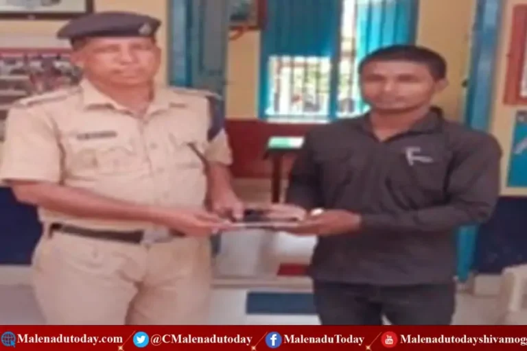 ಶಿವಮೊಗ್ಗ ರೈಲ್ವೆ ನಿಲ್ದಾಣದಲ್ಲಿ #Operation Amanat ! ಪ್ರಯಾಣಿಕ ಫುಲ್​ ಖುಶ್!
