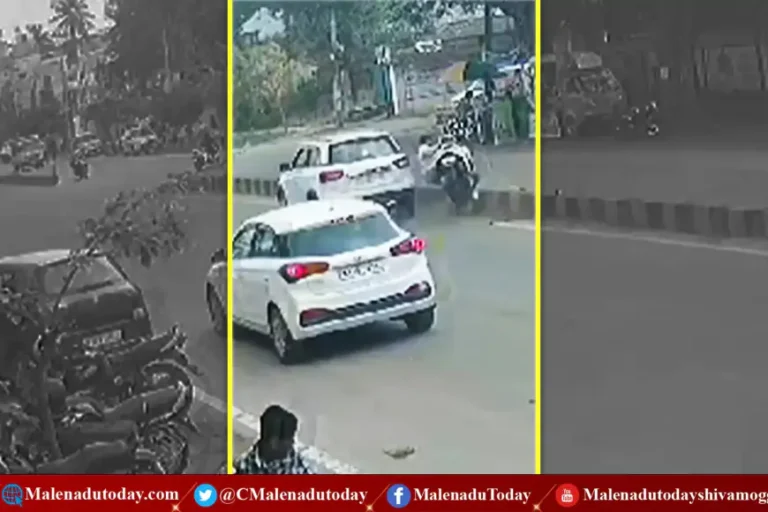 ಹುಷಾರಾಗಿ ಗಾಡಿ ಓಡಿಸಿದ್ರೂ ಹೀಗಾಗುತ್ತೆ ! ಬೈಕ್ ಸವಾರರೇ  ವಿಡಿಯೋ ನೋಡಿ ಜಾಗ್ರತೆ ವಹಿಸಿ