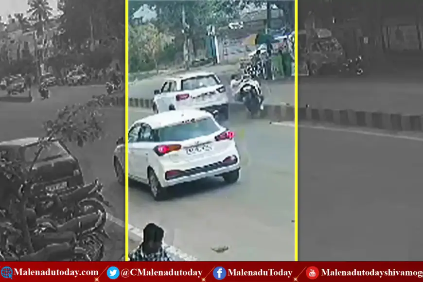 ಹುಷಾರಾಗಿ ಗಾಡಿ ಓಡಿಸಿದ್ರೂ ಹೀಗಾಗುತ್ತೆ ! ಬೈಕ್ ಸವಾರರೇ  ವಿಡಿಯೋ ನೋಡಿ ಜಾಗ್ರತೆ ವಹಿಸಿ