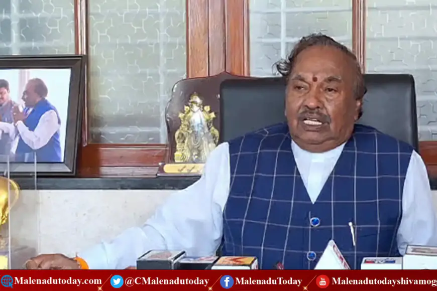 ಅರ್ಚಕರ ಸಂಬಳ ವಾಪಸ್!  ಸಿದ್ದರಾಮಯ್ಯರ ಸರ್ಕಾರದ ವಿರುದ್ಧ ಕೆ.ಎಸ್​.ಈಶ್ವರಪ್ಪ ವಾಗ್ದಾಳಿ