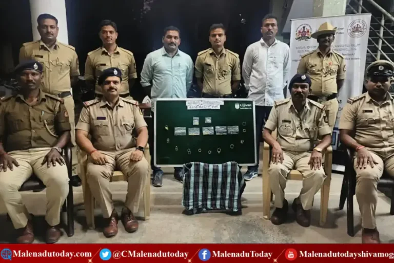 shivamogga kote police station / ಶಿವಮೊಗ್ಗದಲ್ಲಿ ಚಿನ್ನ ಕದ್ದವ ಕೊಲ್ಕತ್ತಾದಲ್ಲಿ ಸಿಕ್ಕಿಬಿದ್ದ! ಕೋಟೆ ಪೊಲೀಸ್ ಸ್ಟೇಷನ್​ ಕೇಸ್​