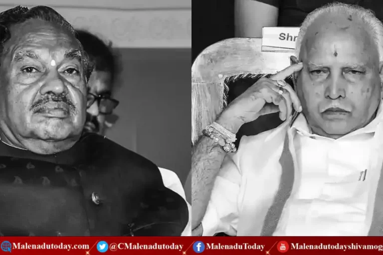 ಹಾವೇರಿ ಎಫೆಕ್ಟ್ ! ಮತ್ತೆ ನಡೆಯುತ್ತಾ ಬಿಎಸ್ವೈ ಕೆ.ಎಸ್.ಈಶ್ವರಪ್ಪ ದಂಗಲ್? ಶಿವಮೊಗ್ಗ ಎಂಪಿ ಕ್ಷೇತ್ರದಲ್ಲಿ ಅಚ್ಚರಿ?! ಜೆಪಿ ಬರೆಯುತ್ತಾರೆ?
