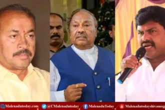 ಮಾತು..ಮೌನಕ್ಕೆ ಶರಣು! ಕೆಎಸ್‌ ಈಶ್ವರಪ್ಪರವರ ಬಂಡಾಯಕ್ಕೆ ಸಂಸದ ಬಿವೈ ರಾಘವೇಂದ್ರ ಮತ್ತು ಶಾಸಕ ಎಸ್‌ಎನ್‌ ಚನ್ನಬಸಪ್ಪರ ಉತ್ತರವೇನು?