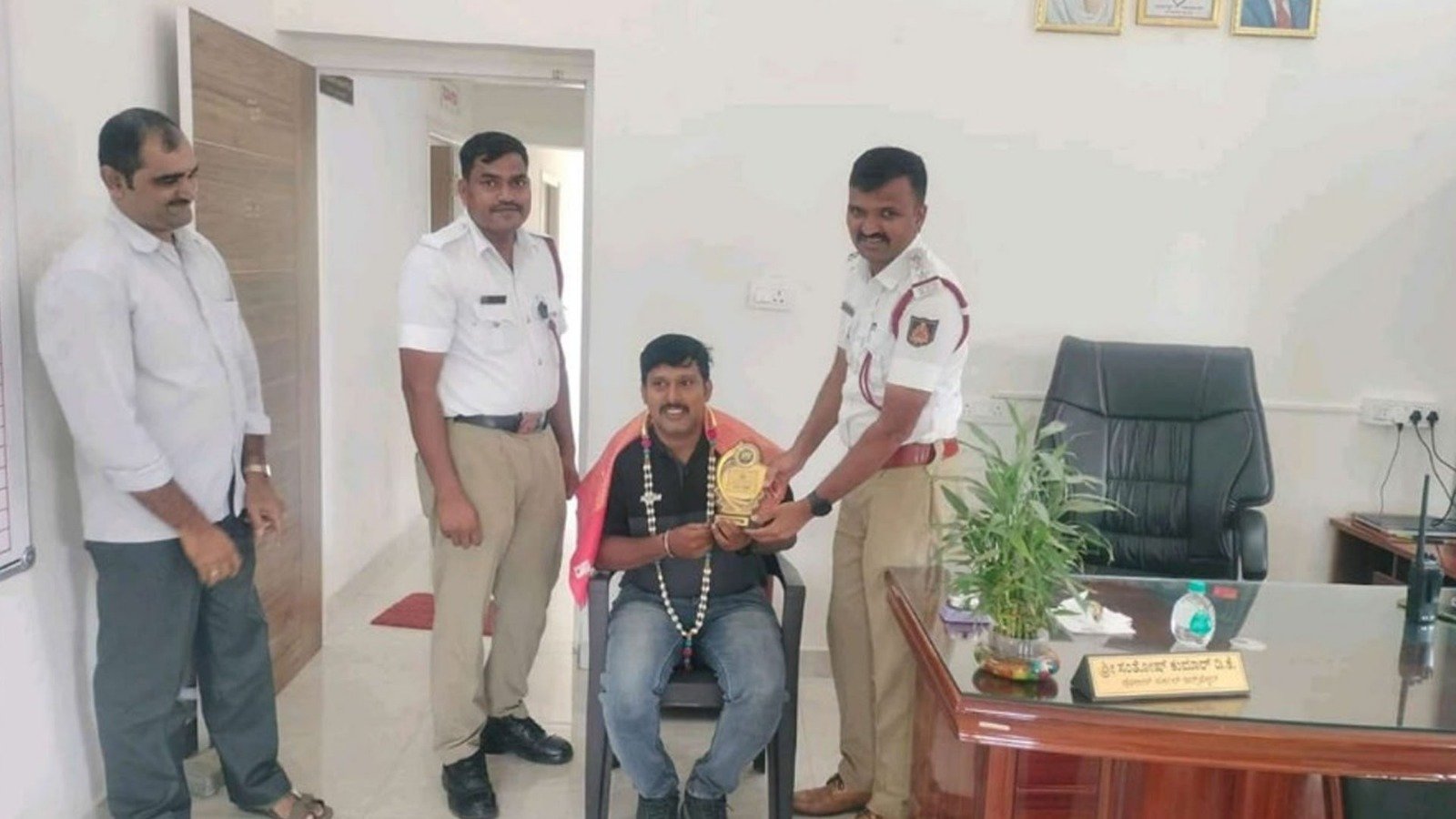 shivamogga traffic police