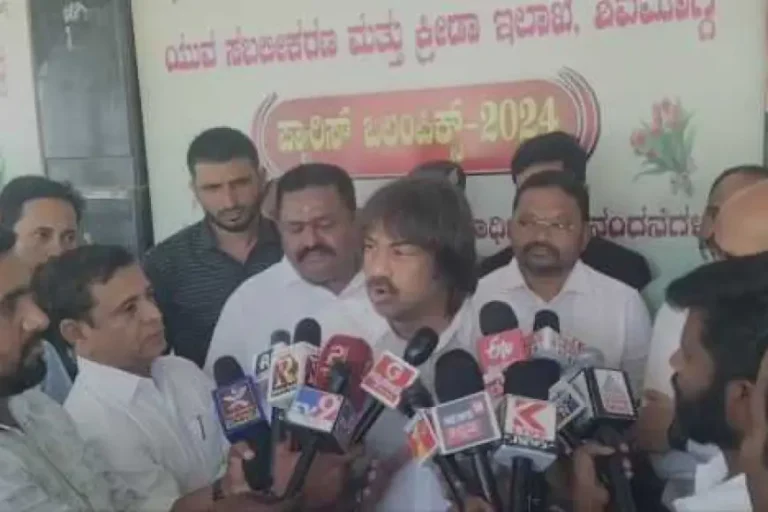 madhu bangarappa today madhu bangarppa in shivamoggamadhu Bangarappa madhu bangarappa