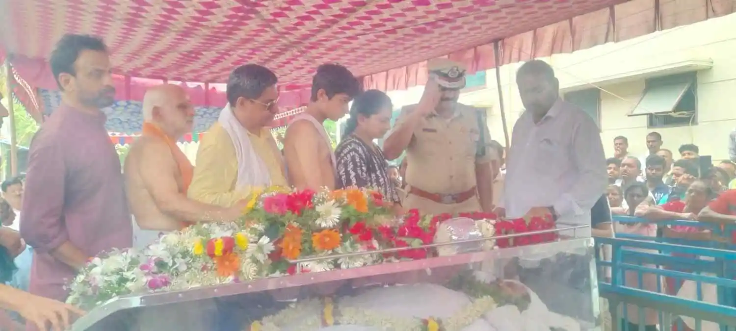 Manjunath rao last rites