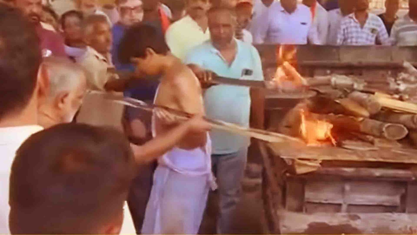 Funeral of Manjunath Rao