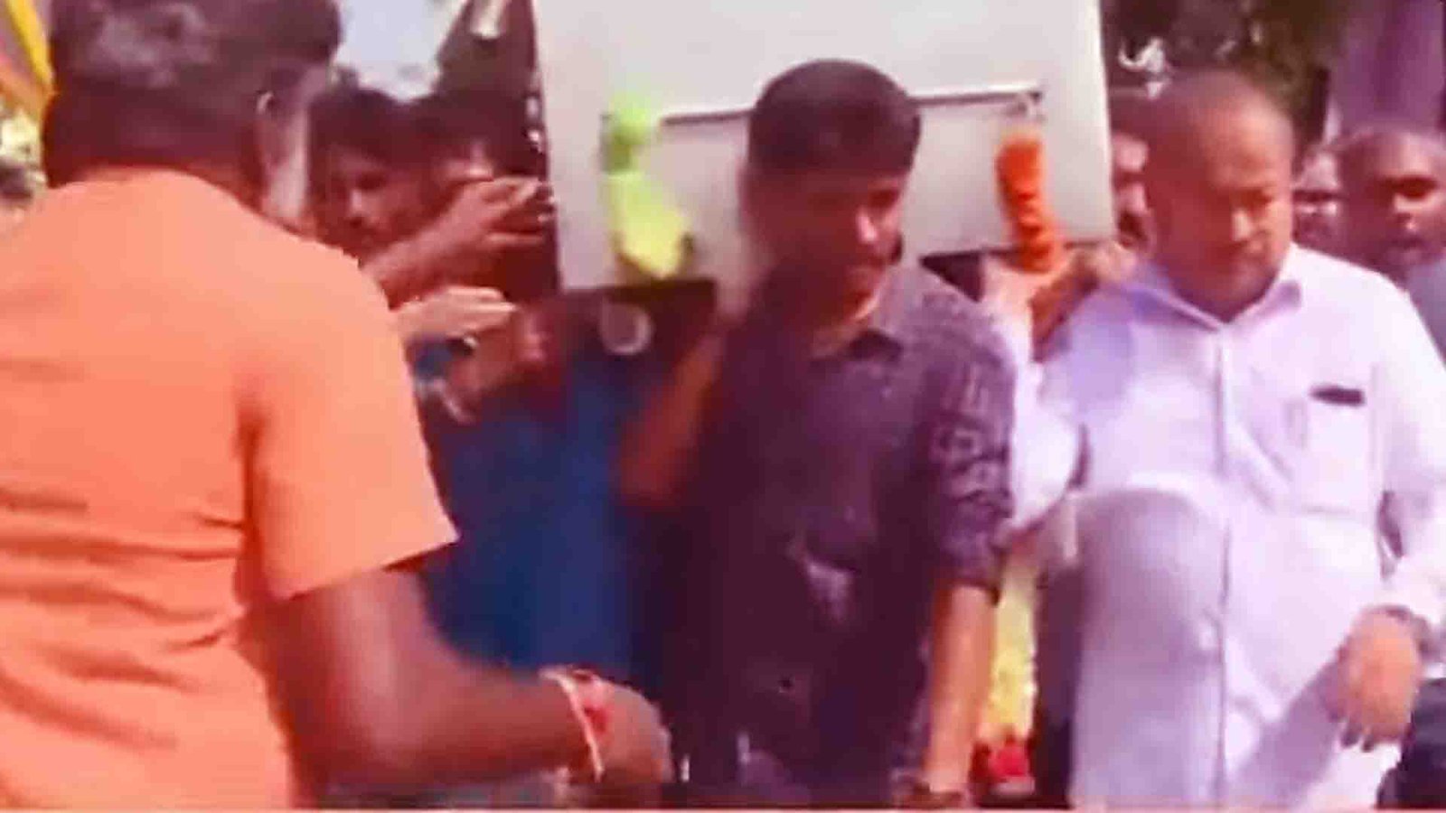 Funeral of Manjunath Rao 