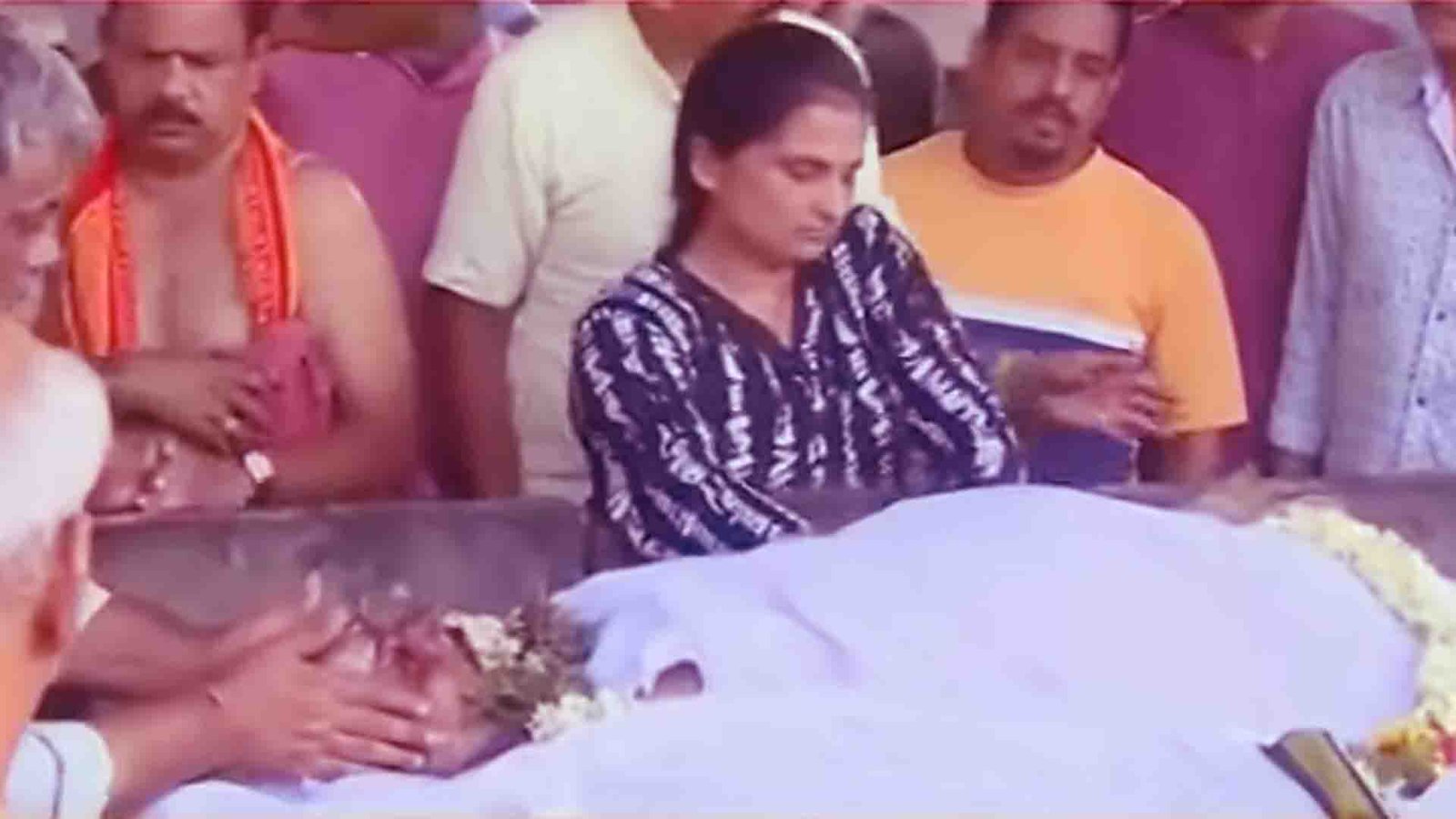 Funeral of Manjunath Rao 