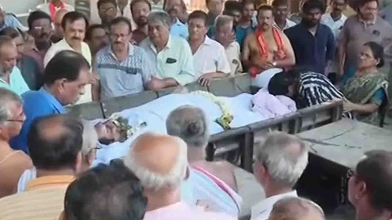 Funeral of Manjunath Rao : 