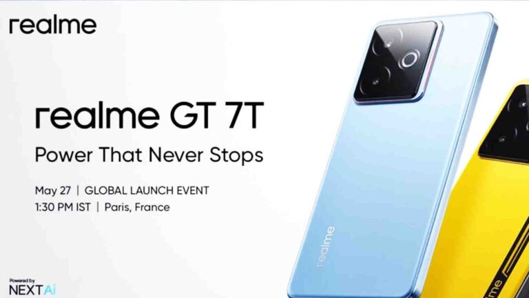 realme gt 7t launch date in india