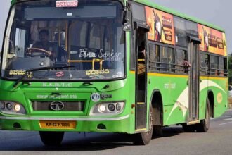 shivamogga to bhadravati bus