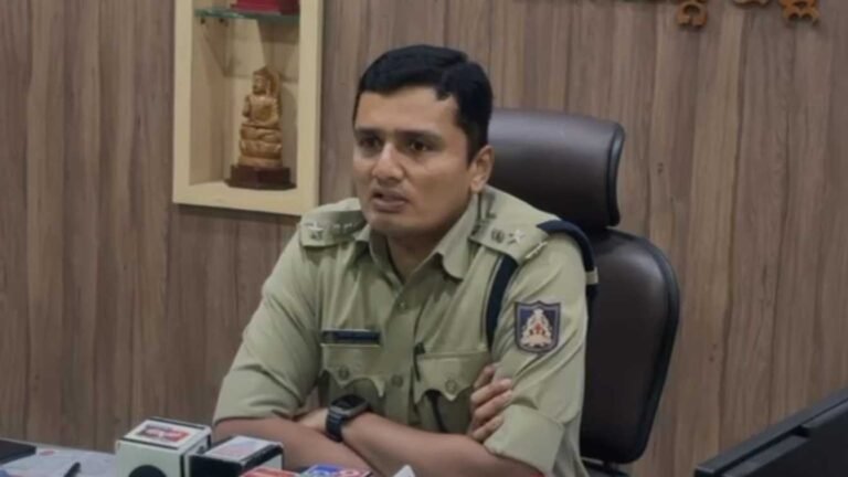 SIMS Medical College sp mithun kumar shivamogga