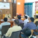 Shivamogga Traffic Safety , School Bus Guidelines , Police Meeting Shivamogga ,Student Transportation Rules
