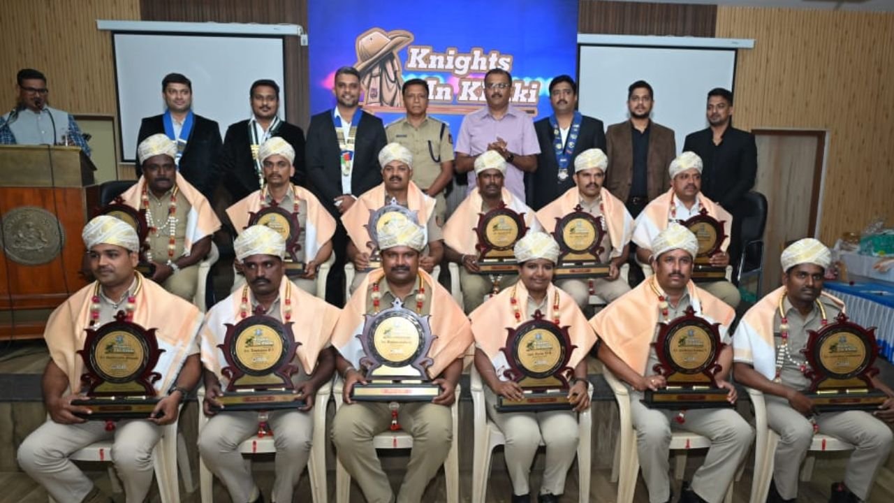 12 police personnel honored