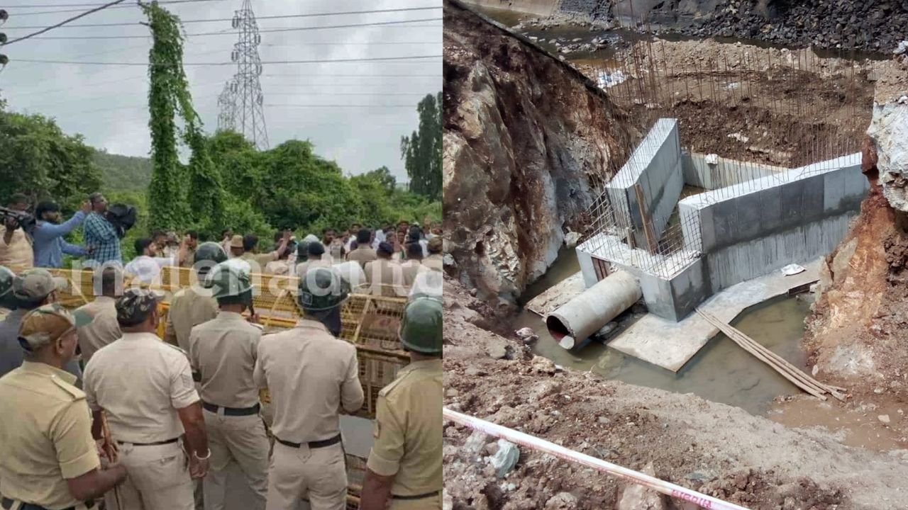 /Shivamogga: Bhadra right canal controversy erupts – Renukacharya calls for Davangere city bandh