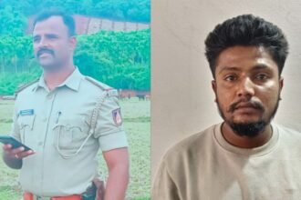 police shootout shivamogga today  