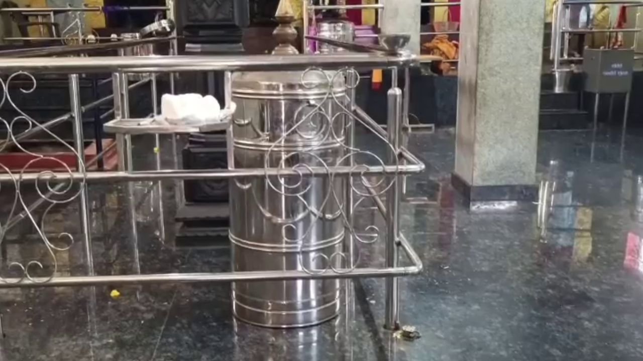 800 year old bhootappana temple theft shivamogga