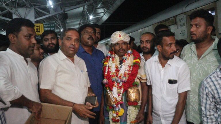  Operation Sindoor Shivamogga Soldier Grand Welcome