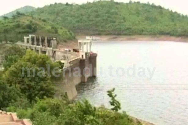 bhadra dam water level today 2025