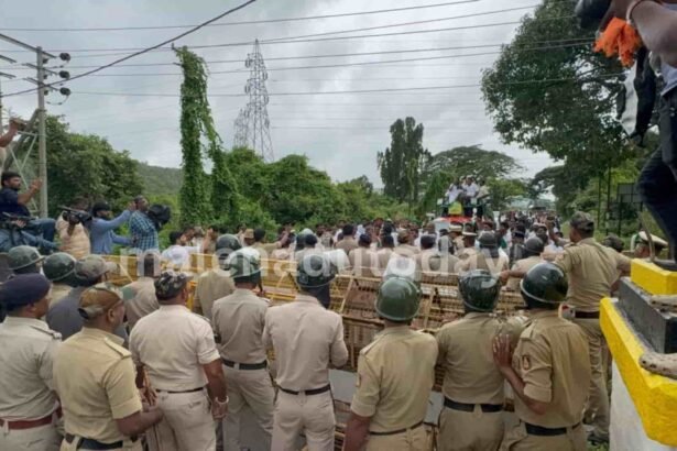 farmers protest