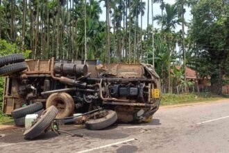 thirthahalli lorry accident