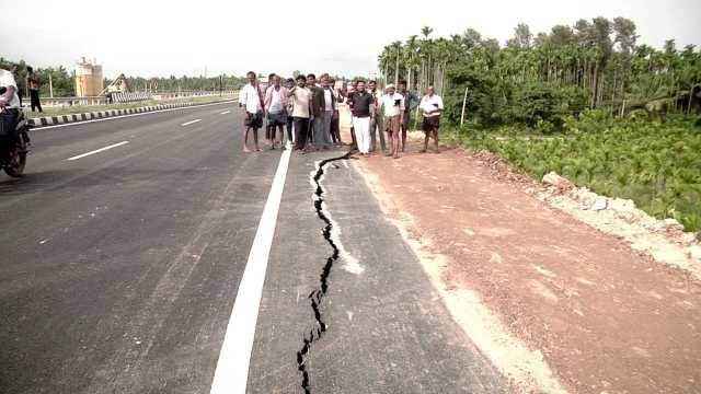 shivamogga chitradurga highway road broken malnad news today