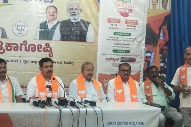 bjp protest against congress