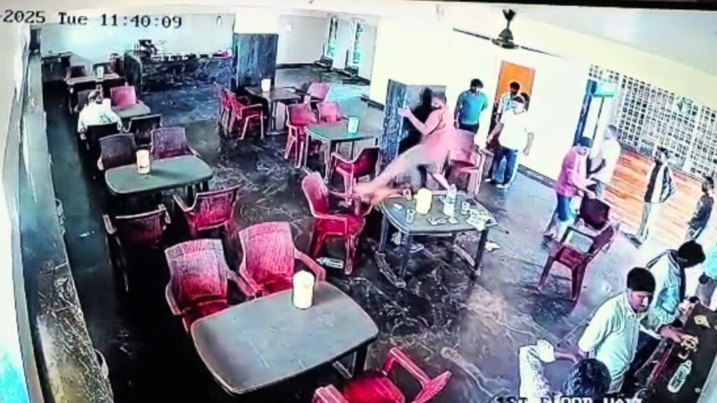 Shocking Violence in Shivamogga Bar