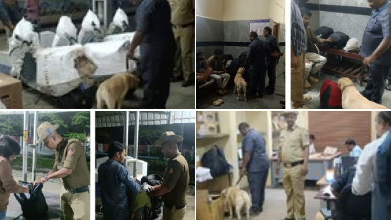 Shivamogga Railway Station security