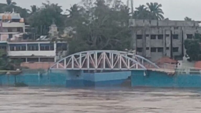 Shivamogga Taluk Tunga River Flooding