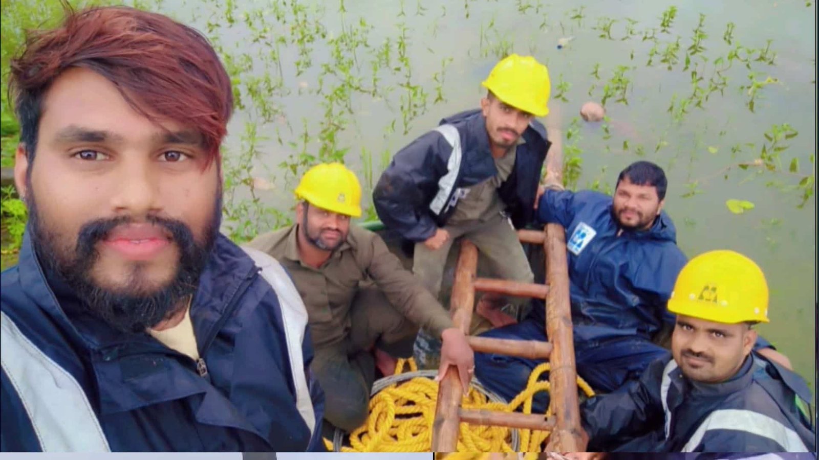 mescom lineman video ವಿದ್ಯುತ್ ಕಾಮಗಾರಿ ನಿರ್ವಹಿಸಿದ ಸಿಬ್ಬಂದಿಗಳು