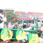 farmers protest today ಮಾಜಿ ಶಾಸಕ ಎಂಪಿ ರೇಣುಕಾಚಾರ್ಯ