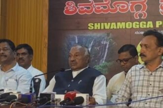 Shivamogga ಕೆ ಎಸ್​ ಈಶ್ವರಪ್ಪ