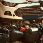 Bike accident in thirthahalli